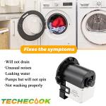 Techecook Washer Drain Pump DC31-00054A Replacement