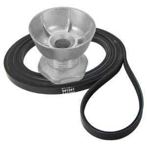 Dryer Belt & Motor Pulley for Whirlpool, Kenmore