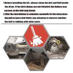 Dryer Belt Roller Kit for Whirlpool Kenmore