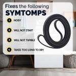 Dryer Drum Belt 95.2in for Whirlpool & Kenmore