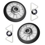 Dryer Drum Roller Kit for Whirlpool Kenmore 2-Pack