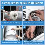 LG Kenmore Dryer Repair Kit with Drum Roller