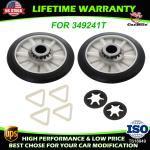 Dryer Drum Support Roller Kit for Whirlpool Kenmore