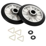 Dryer Drum Support Roller Kit for Whirlpool Kenmore