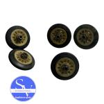 Frigidaire Dryer Drum Support Roller Set of 5