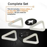 Dryer Rear Drum Support Roller Kit for Kenmore & Whirlpool