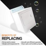 Dryer Drum Roller for LG Kenmore Dryers - 4 Pack