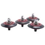 Dryer Drum Roller Assembly 4-Pack for LG, Kenmore