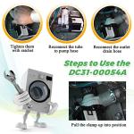 Techecook Washer Drain Pump DC31-00054A Replacement