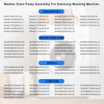 Samsung Washer Drain Pump Assembly DC97-19289F