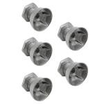 Whirlpool Dryer Zinc Alloy Motor Pulley - 5 Pack