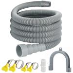 10-Foot Universal Washing Machine Drain Hose Kit