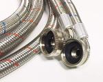 2-Pack Stainless Steel 6 FT Washing Machine Hoses