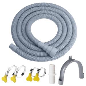 Elyfree 8ft Flexible Washer Drain Hose Kit