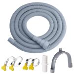 Elyfree 8ft Flexible Washer Drain Hose Kit