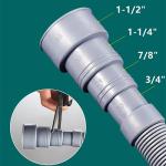 16.4ft Universal Washing Machine Drain Hose