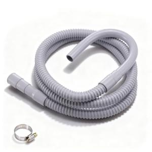 8FT Flexible Washer Drain Hose Kit with Clamp