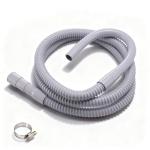 8FT Flexible Washer Drain Hose Kit with Clamp