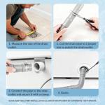 6FT Universal Leak-Proof Washer Drain Hose