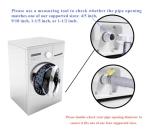 10ft Washing Machine Drain Hose Extension Kit