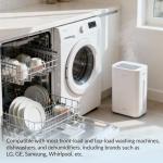 8FT Flexible Washer Drain Hose Kit with Clamp