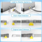 10ft Drain Hose Extension Kit for LG GE Samsung