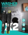 4 Pack Washer Shock Absorbers for Samsung Machines