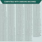 Samsung Washer Shock Absorbers Set of 4