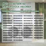 Samsung Washer Shock Absorber Replacement 4PCS DC66-00470D