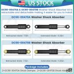 Samsung Washer Shock Absorbers Replacement Parts Set