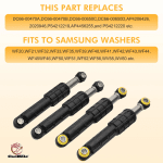 Washer Shock Absorbers Replacement for Samsung DC66 Models