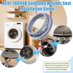 Samsung Washer Door Boot Seal Gasket Replacement