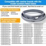 Samsung Washer Door Seal Gasket Boot DC64-03788A