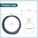 Samsung Washer Door Boot Seal and Clamp Set