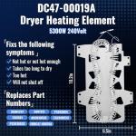 Samsung DC47-00019A Dryer Heating Element Upgrade