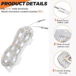 DC47-00019A Dryer Heating Element Replacement 240V
