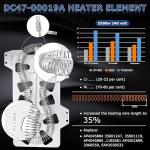 SAMSUNG Dryer Heating Element DC47-00019A