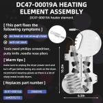 Samsung Dryer Heating Element DC47-00019A Replacement