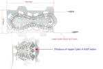 Samsung Dryer Heating Element DC47-00019A Replacement Part