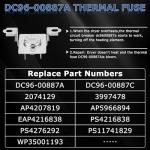 SAMSUNG Dryer Heating Element DC47-00019A