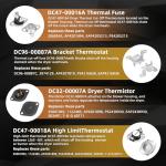 Samsung Dryer Heating Element Replacement Parts