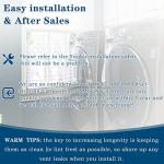 TOMOON 2 Pack Dryer Heating Element for Samsung