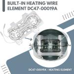 Samsung & Kenmore Dryer Heating Element Assembly