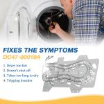 DC47-00019A Dryer Heating Element Replacement, 6 Pack