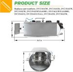 Samsung Dryer Heater Element with Thermostats DC97-14486A