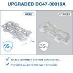 DC47-00019A Dryer Heating Element Replacement, 6 Pack