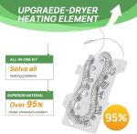 DC47-00019A Dryer Heating Element Replacement, 6 Pack