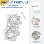 4 Pack DC47-00019A Dryer Heating Element for Maytag Samsung
