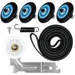Samsung Dryer Repair Kit with Roller, Pulley, Belt