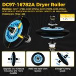 Samsung Dryer Repair Kit with Roller, Pulley, Belt